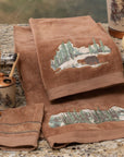 Joshua - Towel Set (Set of 3), 2 Per Carton - Mocha