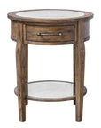 Raelynn - Wood Lamp Table - Light Brown