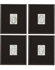 Form Study II Framed Print - Black