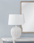 Lotus - White Table Lamp - White