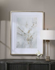 Ethos - Framed Abstract Print - Gold