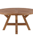 Ella - Round Dining Table - Light Brown