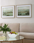 Warm - Valley Framed Prints (Set of 2) - Light Brown