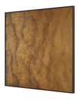 Burn - Hand Painted Canvas - Brown / Woodtone