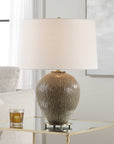Rya - Ceramic Table Lamp - Brown