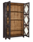 Big Sky - Display Cabinet - Black / Light Brown