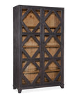 Big Sky - Display Cabinet - Black / Light Brown