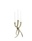 Ansley - Taper Candle Holder Set Set of 2 - Gold