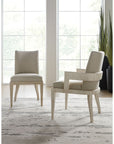 Cascade - Upholstered Arm Chair Set of 2 - Beige