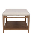 Verona - Rectangular Coffee Table - Beige / Dark Brown