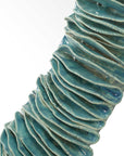 Bonaire - Oval Mirror - Teal Blue