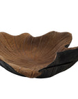 Teak Bowl - Black / Dark Brown