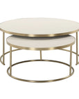 Aragon - Nesting Coffee Tables (Set of 2) - White
