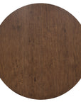 Cashiers - Round Drop-Leaf Dining Table - Chestnut