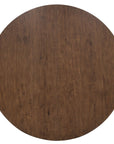 Cashiers - Round Drop-Leaf Dining Table - Chestnut