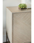 Cascade - Credenza With Metal Legs - Light Brown