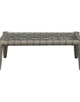 Borneo - Cushion Outdoor Ottoman - White