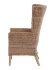 Key Largo - Host Chair Set of 2 - Light Brown