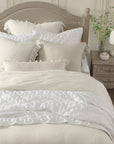 Lyocell - King Eucalyptus Quilt Set Set of 3 - White