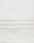 Border Embroidery - Twin Sheet Set Set of 3 - White