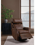 RC - Kaufman ZG Swivel Power Recliner With Pop-Up Headrest
