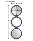Going In Circles - Mirror - Blue Gray