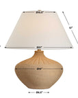 Eldon - Table Lamp - Terracotta