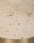 Gravitas - Elegant Brass & Stone Lamp