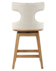 Klismos - Fabric Counter Stool - Off-White