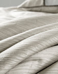 Celeste - King Comforter Set Set of 4 - Taupe / Ivory