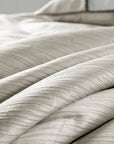 Celeste - Queen Comforter Set Set of 4 - Taupe / Ivory