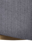 Cuthbert - Modern Swivel Chair - Dark Gray