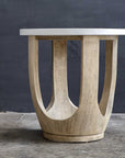 Tatli - Stone Top Side Table