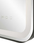 Crofton - Lighted Large Mirror - Black