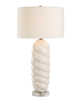 Anneli - Swirl Table Lamp - White