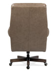 EC - Lenora Swivel Tilt Executive Chair - Dark Brown