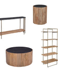 Adrienne - Console Table - Light Brown