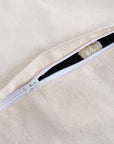 Antigua - Handwoven Oblong Pillow - Black / White