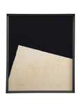 Optical I Framed Art - Beige / Black
