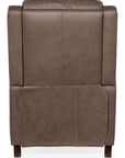 RC - Tricia Manual Push Back Recliner - Dark Brown