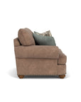 Patterson - Fabric Loveseat, Nailhead Trim