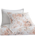 Colette - Full/Queen Reversible Quilt Set Set of 3 - Blush
