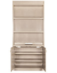Marlowe - Bookcase - Polished Limestone
