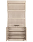 Marlowe - Bookcase - Polished Limestone