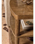 Melange - Romano End Table - Light Brown