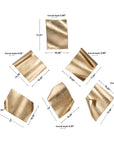 Fluttering Pages - Wall Decor (Set of 6) - Gold
