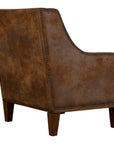 Clay - Leather Armchair - Dark Brown