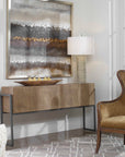 Nevis - Contemporary Console Table - Light Brown