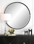 Bonded - Round Mirror - Black