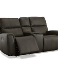 Jarvis - Power Reclining Loveseat With Console & Power Headrests